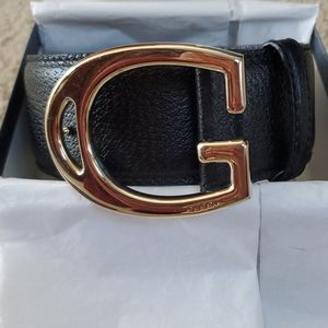 Brand new black leather Gucci belt